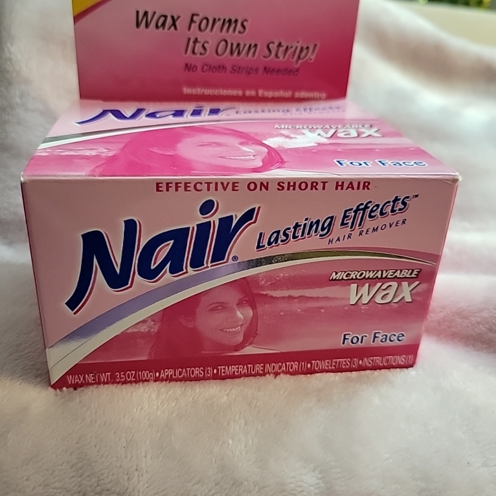 Nair Lasting Effect Microwaveable Wax For face Discontinued NEW